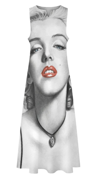 Puccelli Marilyn Monroe designer dress
